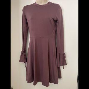 Dusty Purple Skater Dress